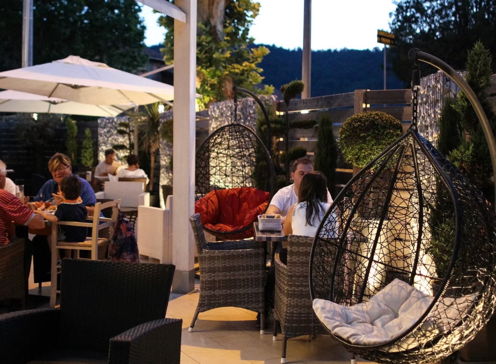 Il dehors del Ristorante Ai Colli
